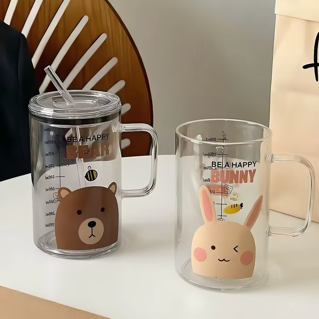 韩式卡通水杯